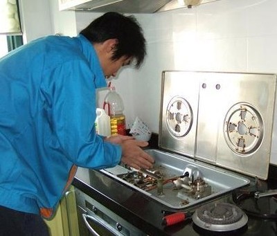桂林市超人燃气灶维修服务案例